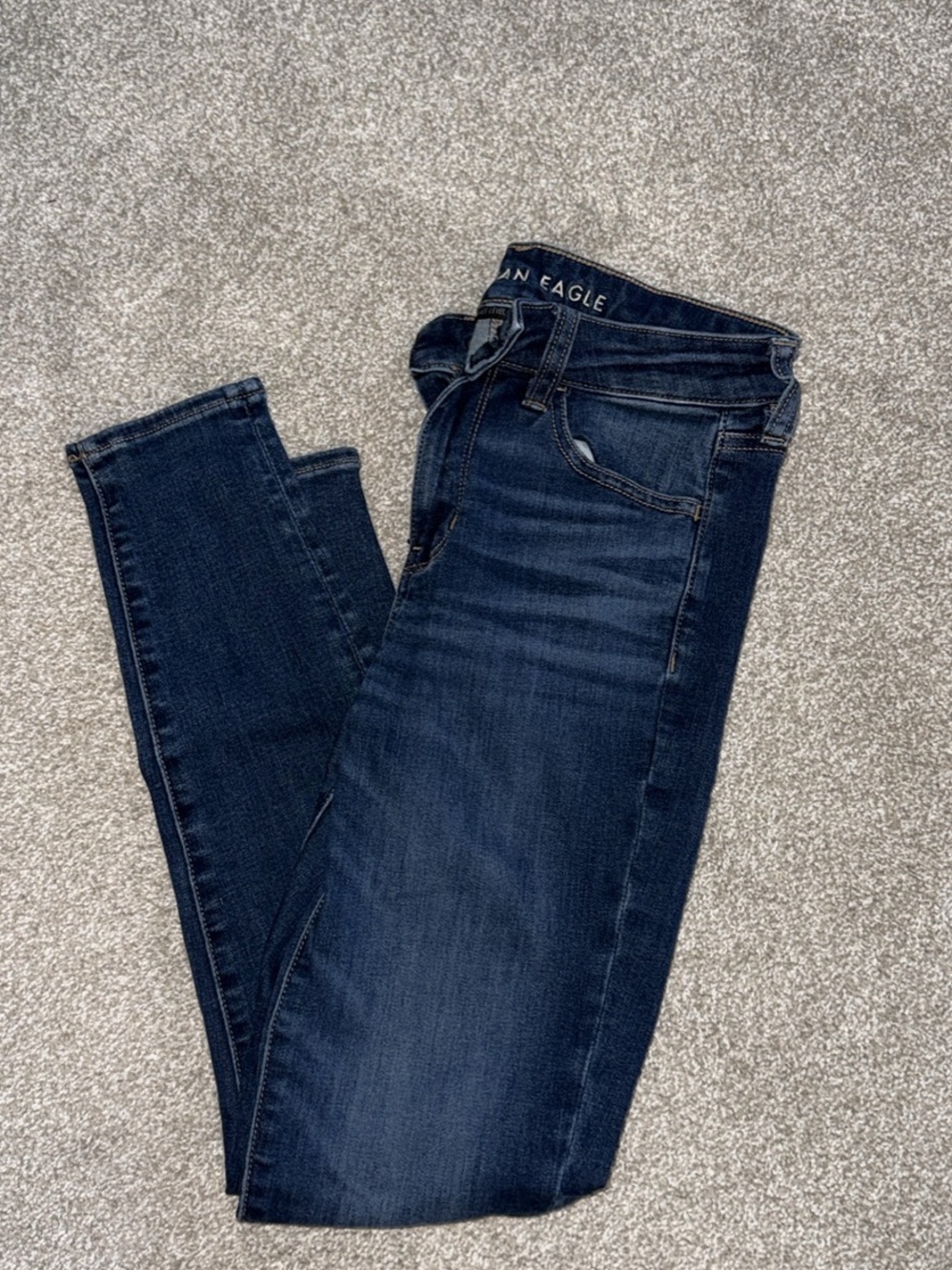 American Eagle Outfitters Dark Indigo Skinny Jeans